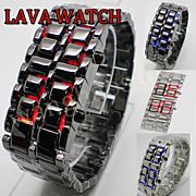 Стильные часы LED Iron Samurai